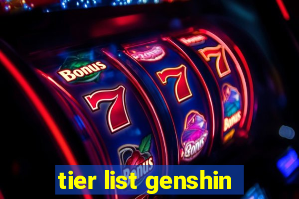 tier list genshin