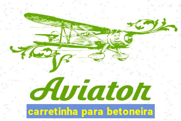 carretinha para betoneira