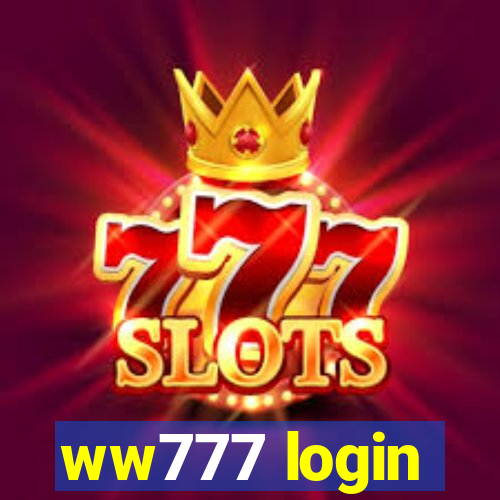 ww777 login