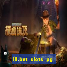 lll.bet slots pg online games