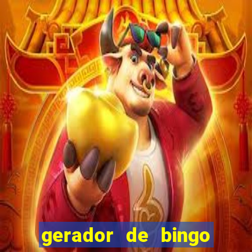 gerador de bingo cha de bebe