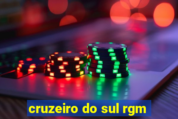 cruzeiro do sul rgm