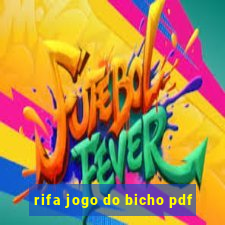 rifa jogo do bicho pdf